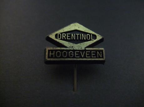 Drentinol scheepvaartproducten Hoogeveen,smering, onderhoud, logo goudkleurige letters